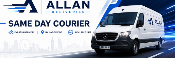 Allan Deliveries van